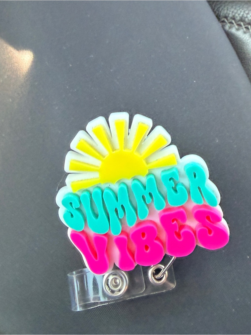 Summer Vibes Badge Reel